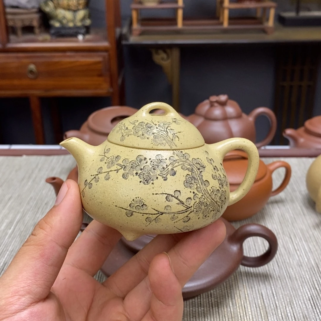 段泥茶壶容量160毫升