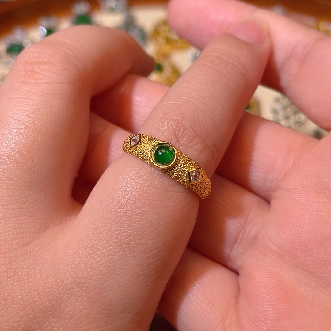 吊坠(不含链)银S925镶嵌翡翠?****?