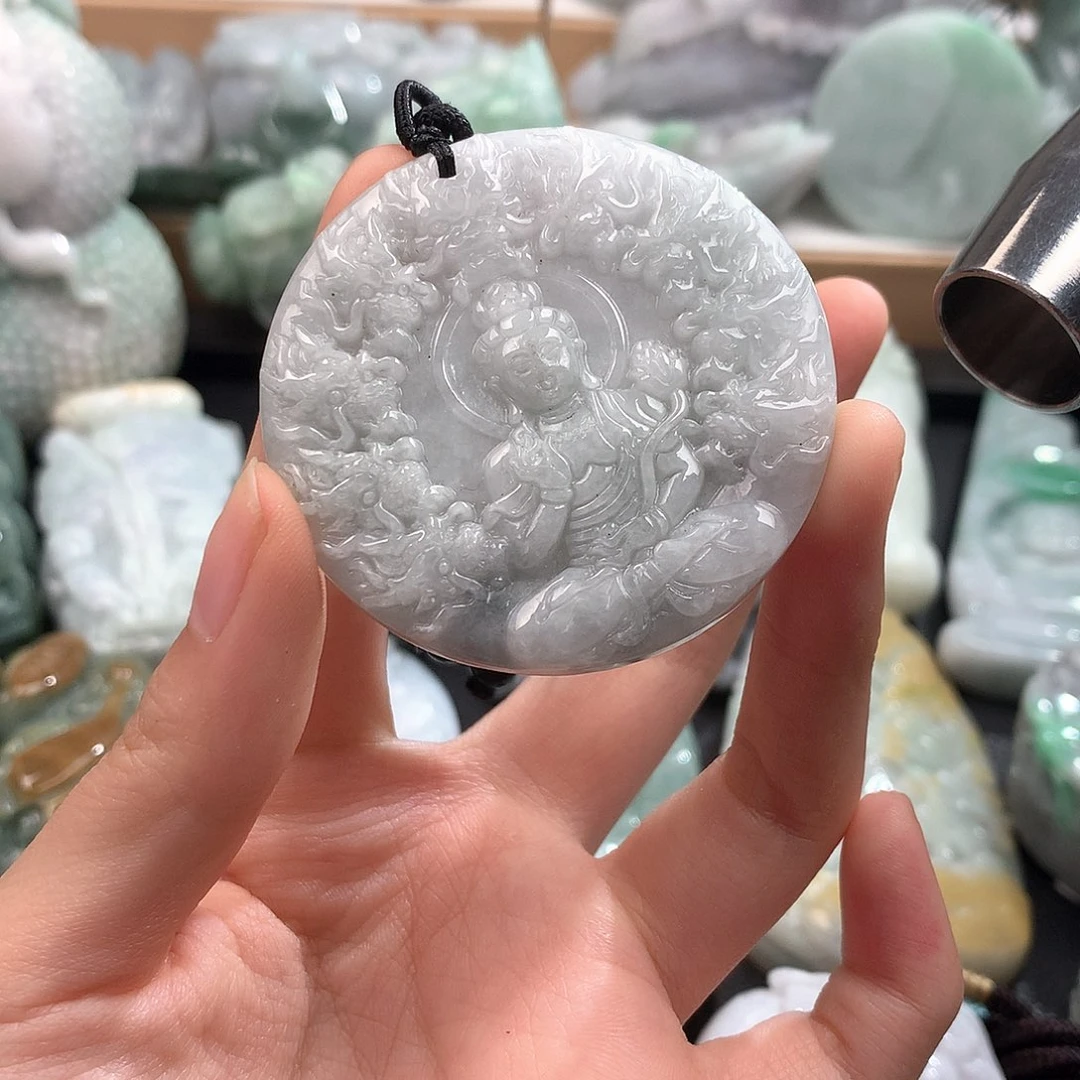 吊坠(不含链)未镶嵌翡翠