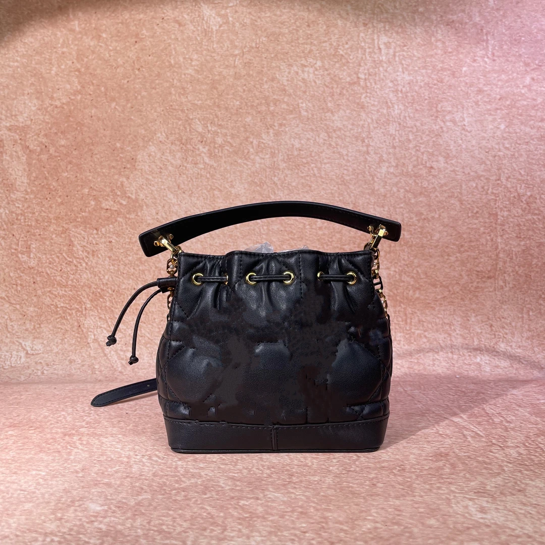 黑色高定水桶女包33211