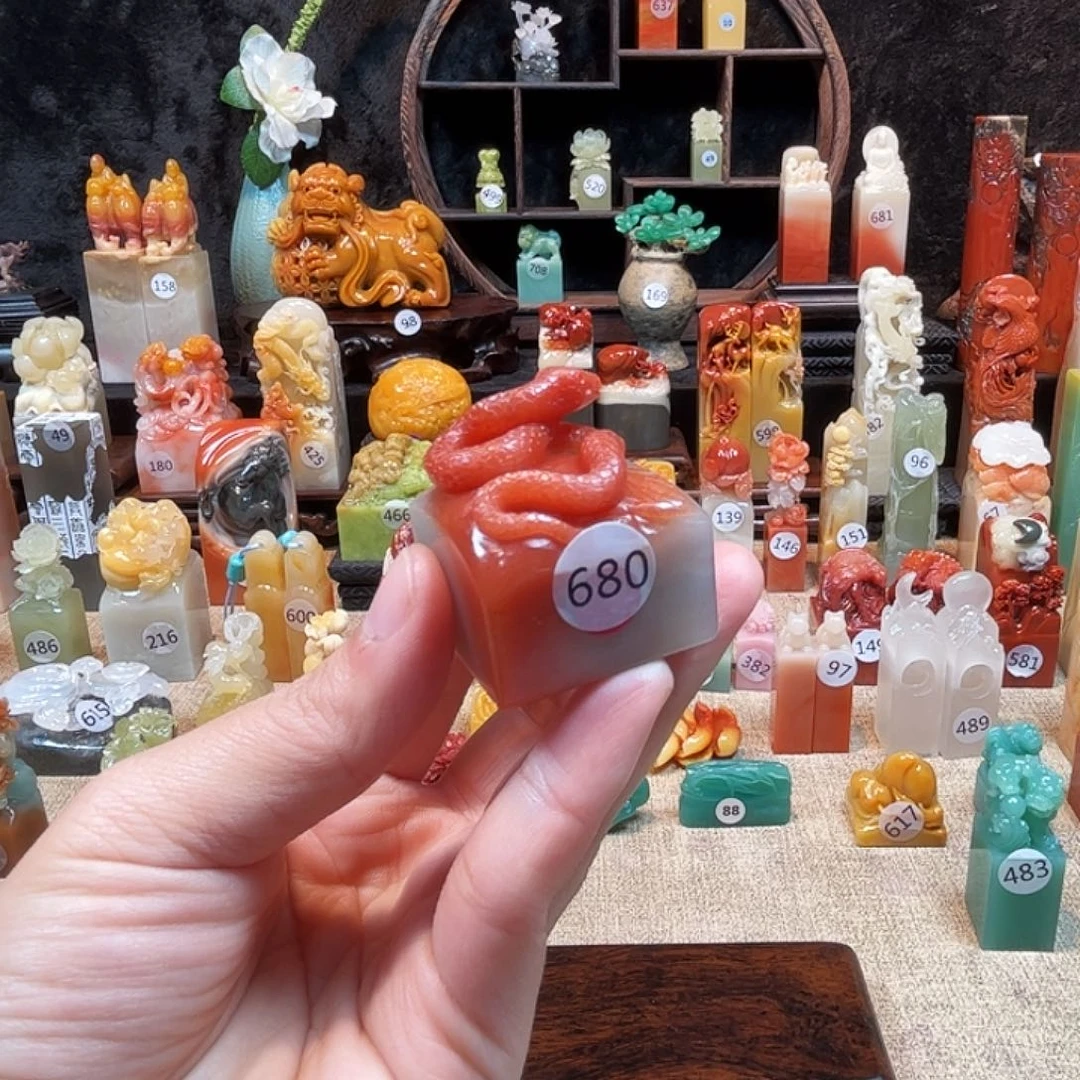 寿山石印石寿山石印章