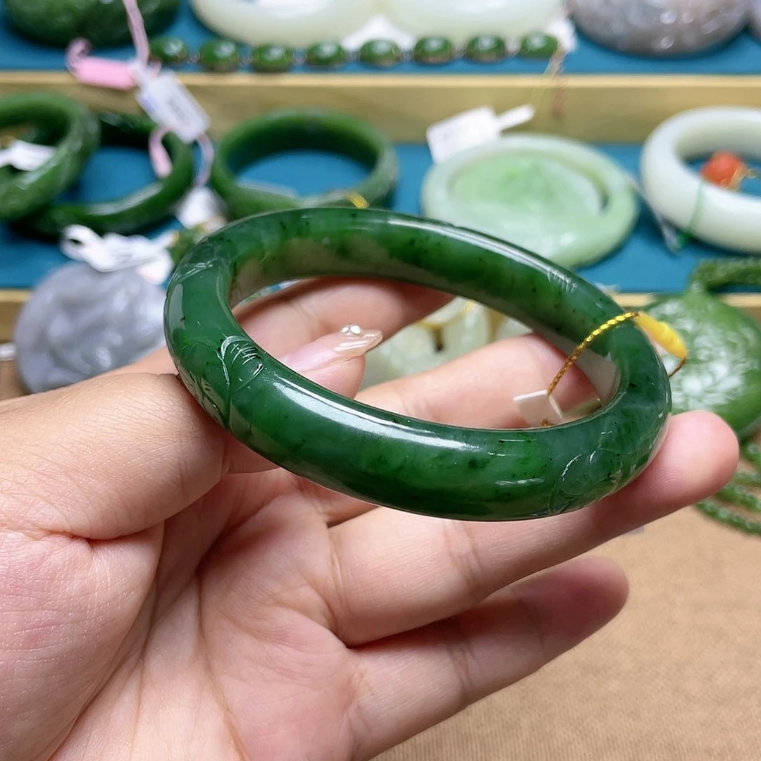【闪购商品】和田玉手镯6263圈口1未镶嵌
