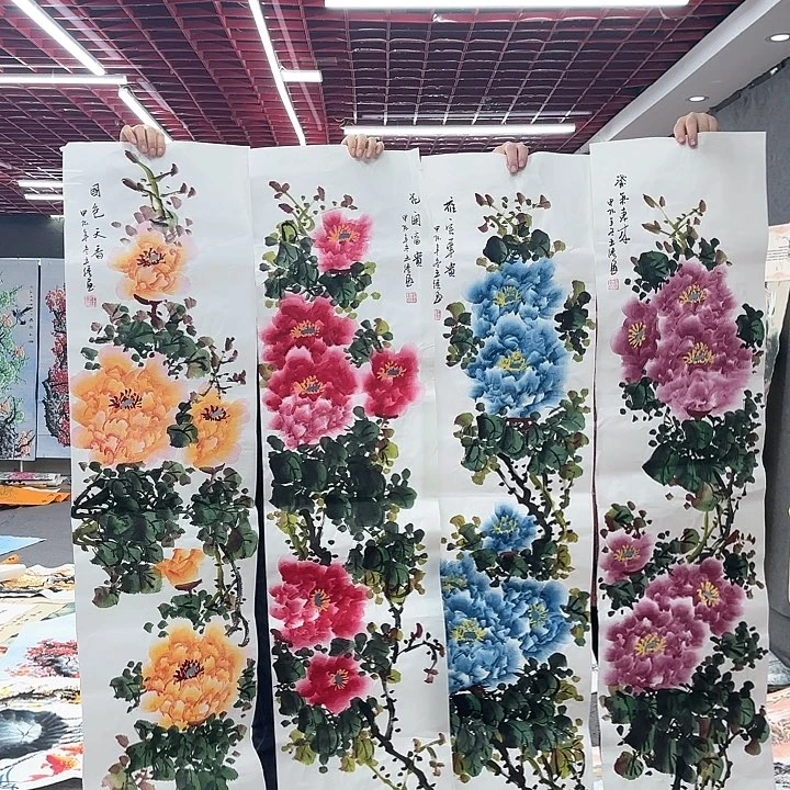 国画无毛或被柔伏短毛和