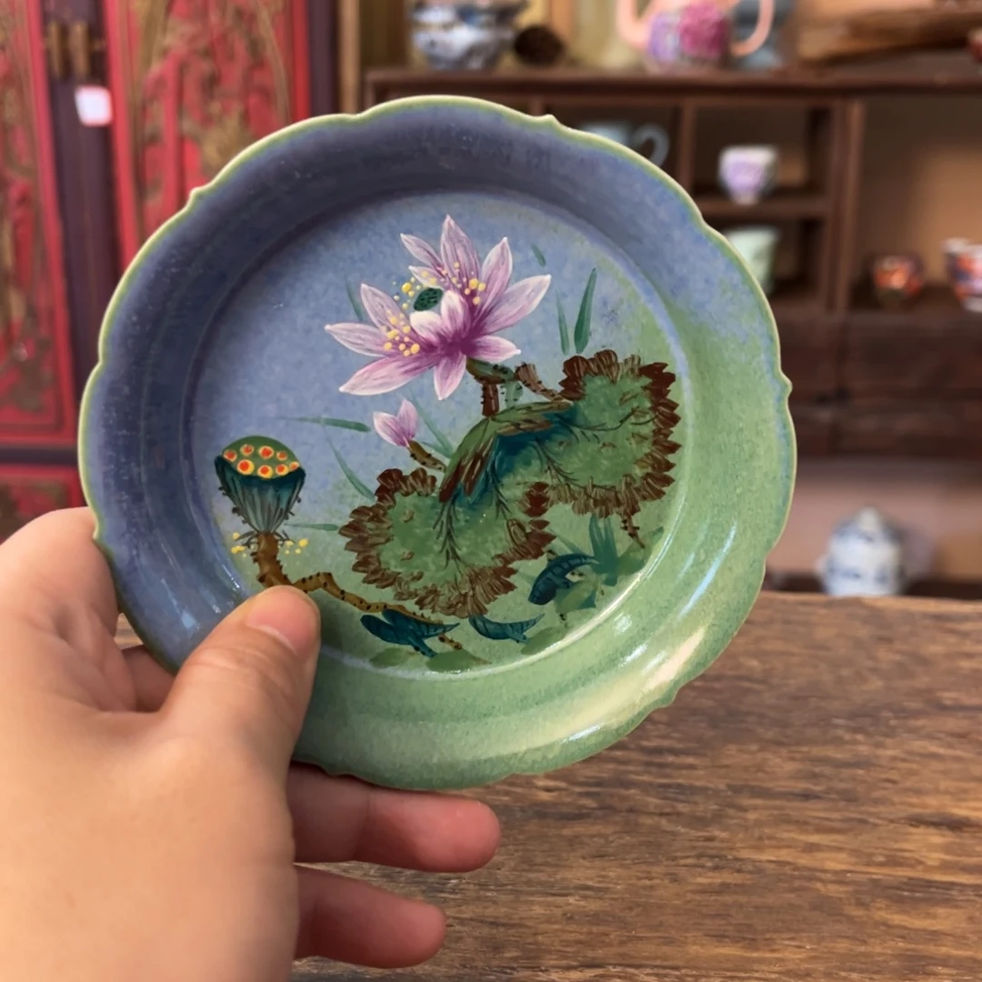 柴烧手工手绘陶瓷