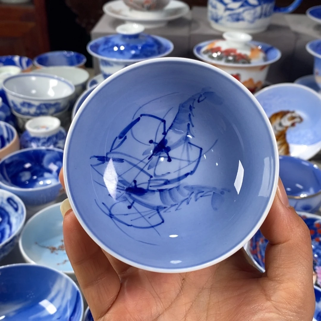 青花虾主杯杯杯杯