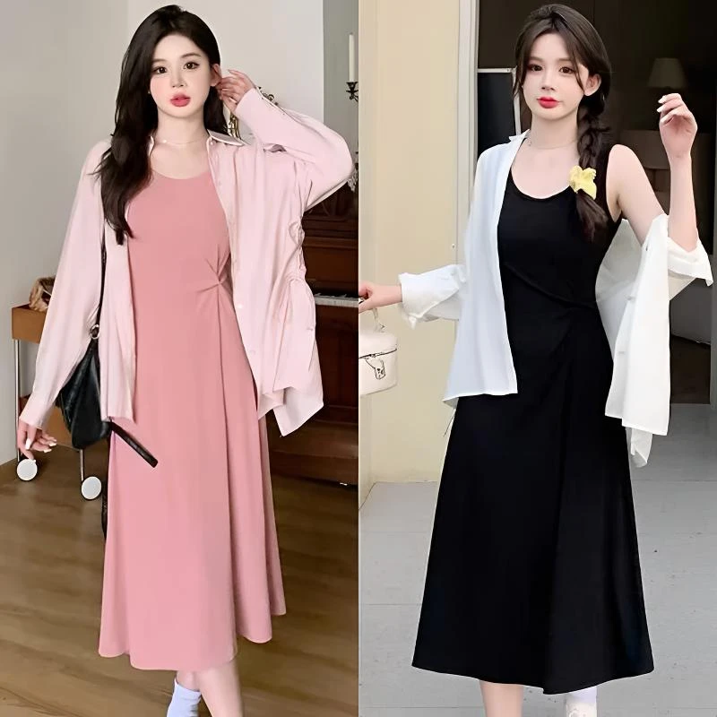 2025春季穿搭新款时尚气质休闲百搭女雪纺防晒衬衫宽松薄款