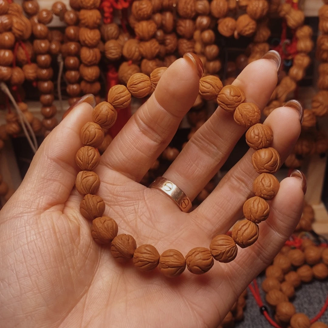 吊坠桃核龙纹桃枭