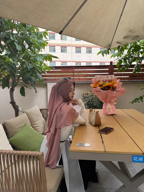 不掉色数字成人极简风学院风丝巾圆领春夏纯色韩版