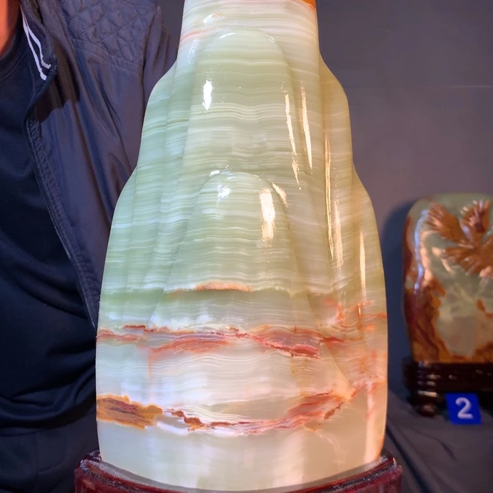 石材天然原石摆件