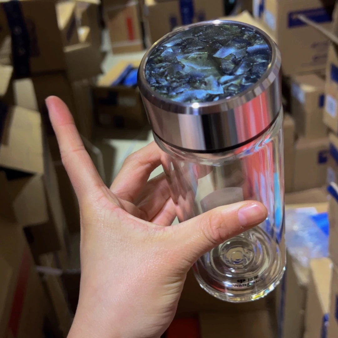 V928双层玻璃杯340加被套