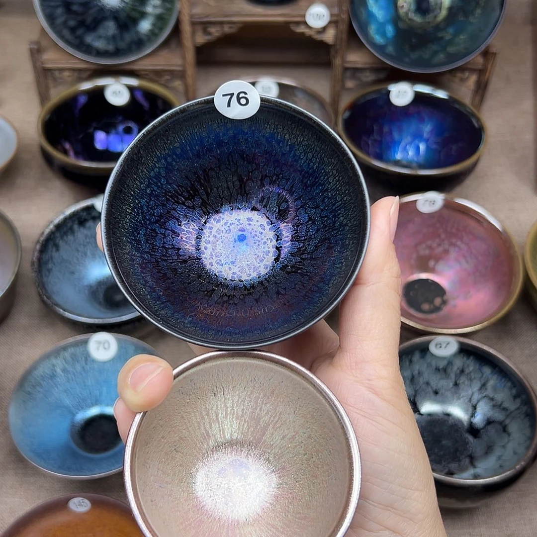 茶盏叶**.建盏主人杯茶盏