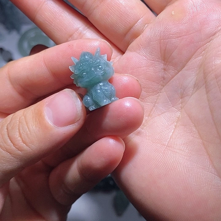 定制翡翠未镶嵌毛