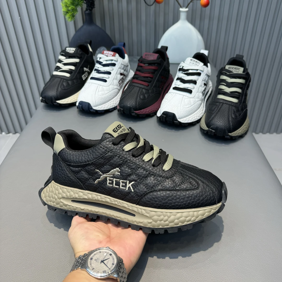 1227冬季新款男士时尚百搭爆米花厚底增高运动休闲阿甘潮男鞋