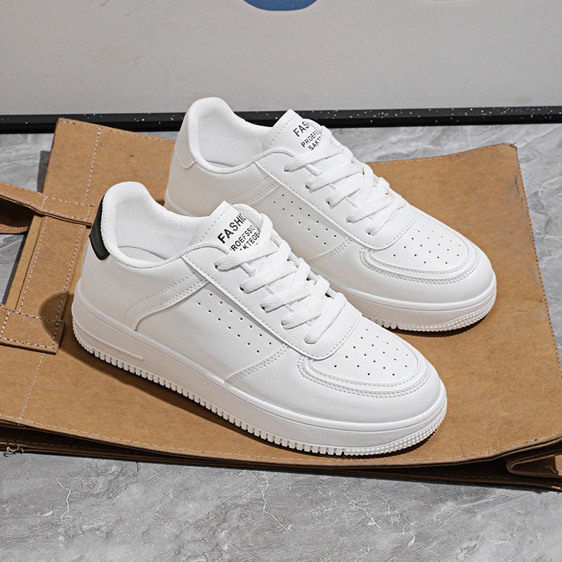 2025春季小白鞋新款女学生厚底增高防滑耐磨运动板鞋时尚休闲