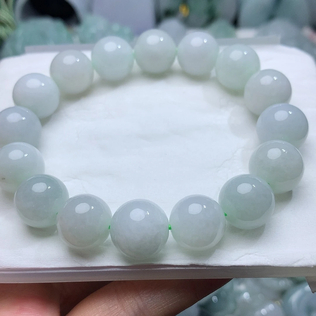 翡翠未镶嵌颈饰624