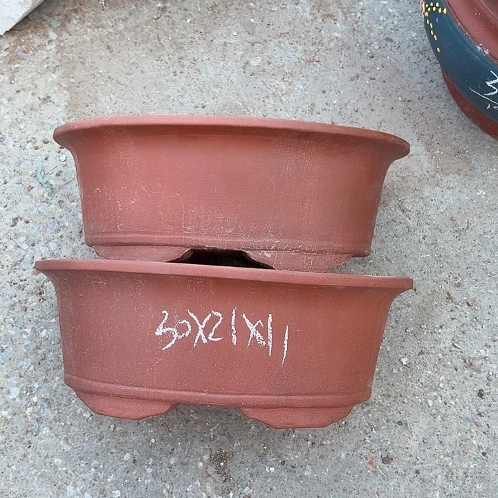 宜兴紫砂花盆，现货发