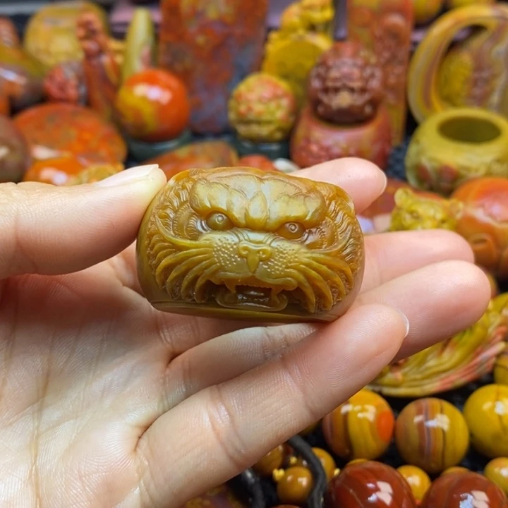 玛瑙/玉髓戒指未镶嵌昊**材