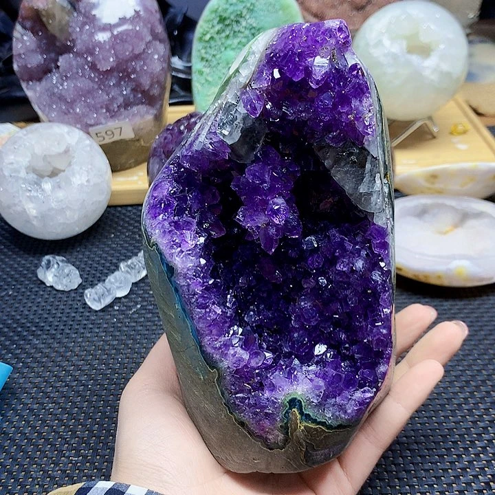 未镶嵌紫晶大型摆件（非配饰）