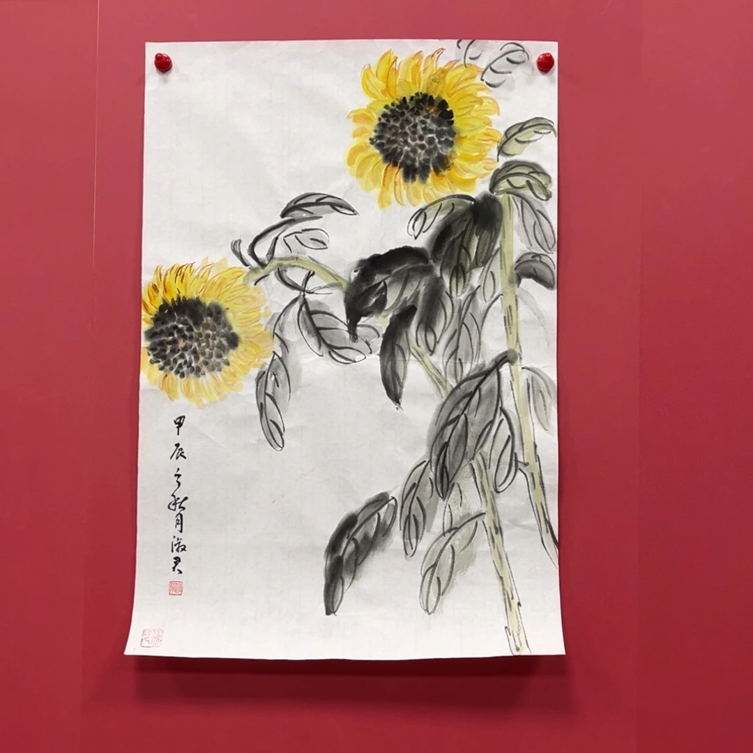 国画国画作品集一个由