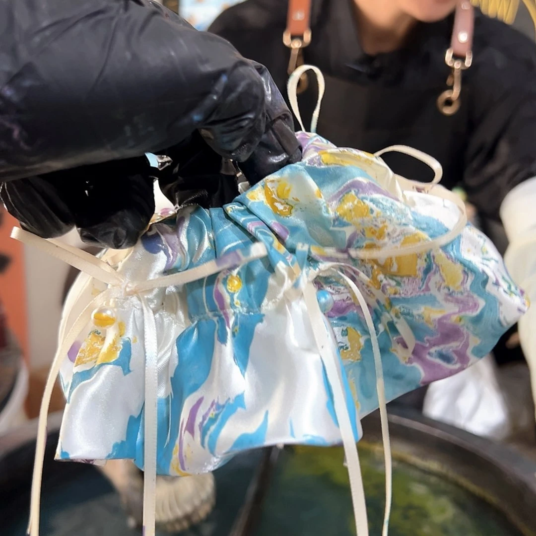 541芭蕾发圈蓝紫金