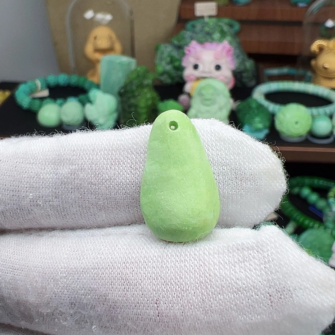 绿松石未镶嵌绿松石主播璐璐