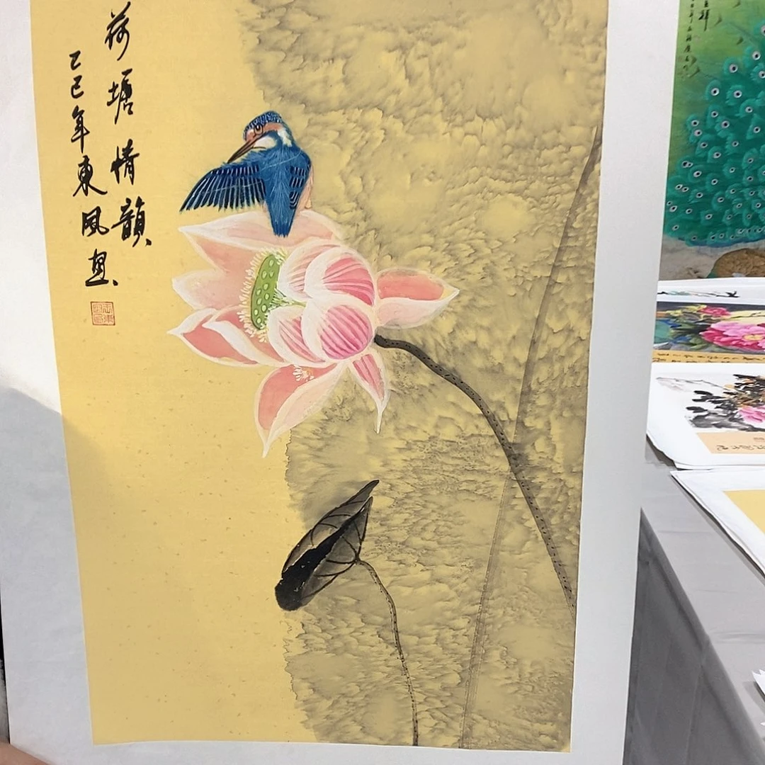 国画国画手绘作品