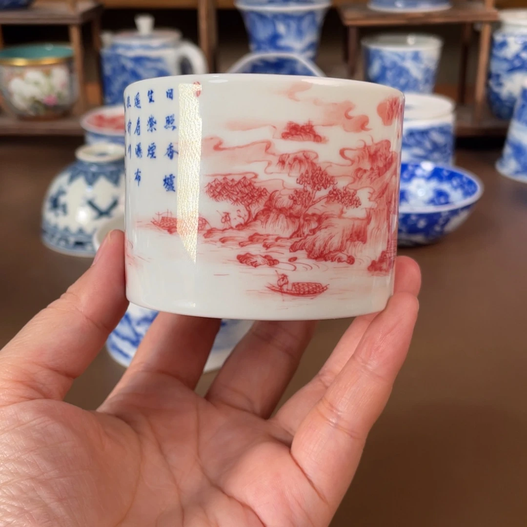 景德镇陶瓷手工手绘