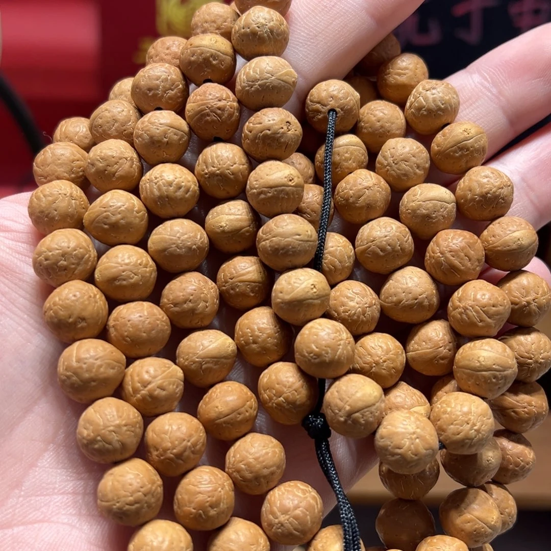 手串凤眼菩提11.5mm尼泊尔凤眼菩提108 矮桩