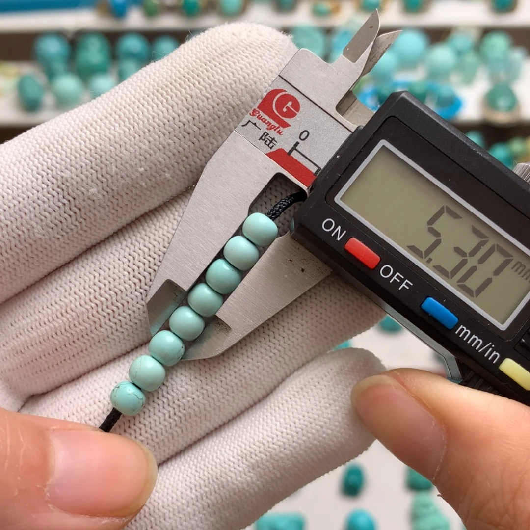 绿松石未镶嵌散珠