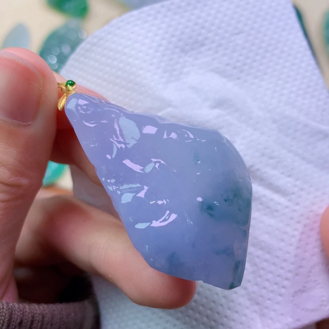 翡翠未镶嵌吊坠(不含链) 2468