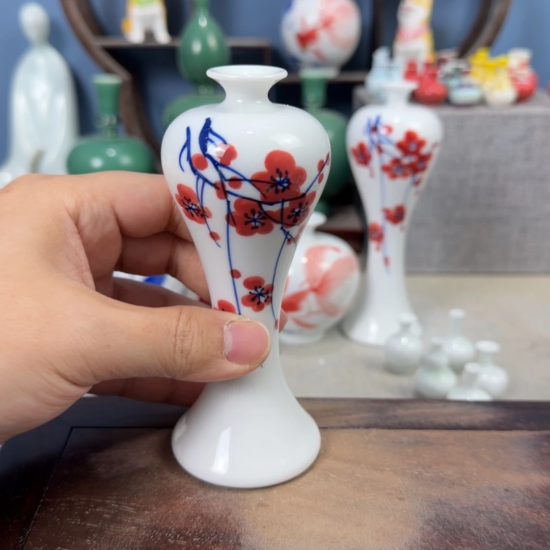 陶瓷手工小花器摆件