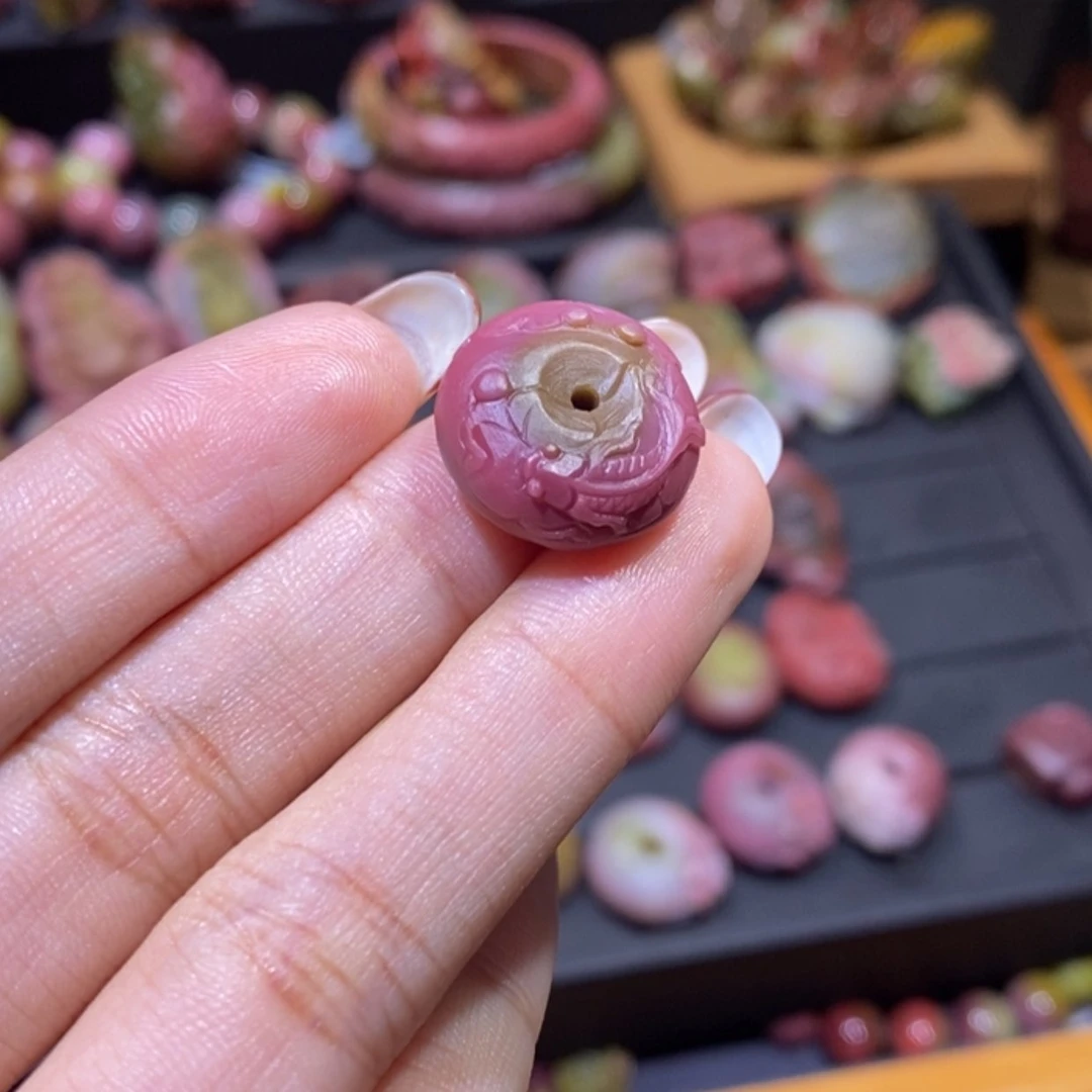 【闪购商品】未镶嵌手链玛瑙/玉髓盐源玛瑙。 平安扣