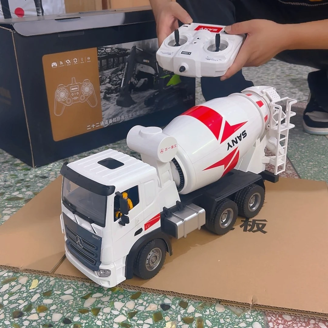 三一搅拌车遥控模型