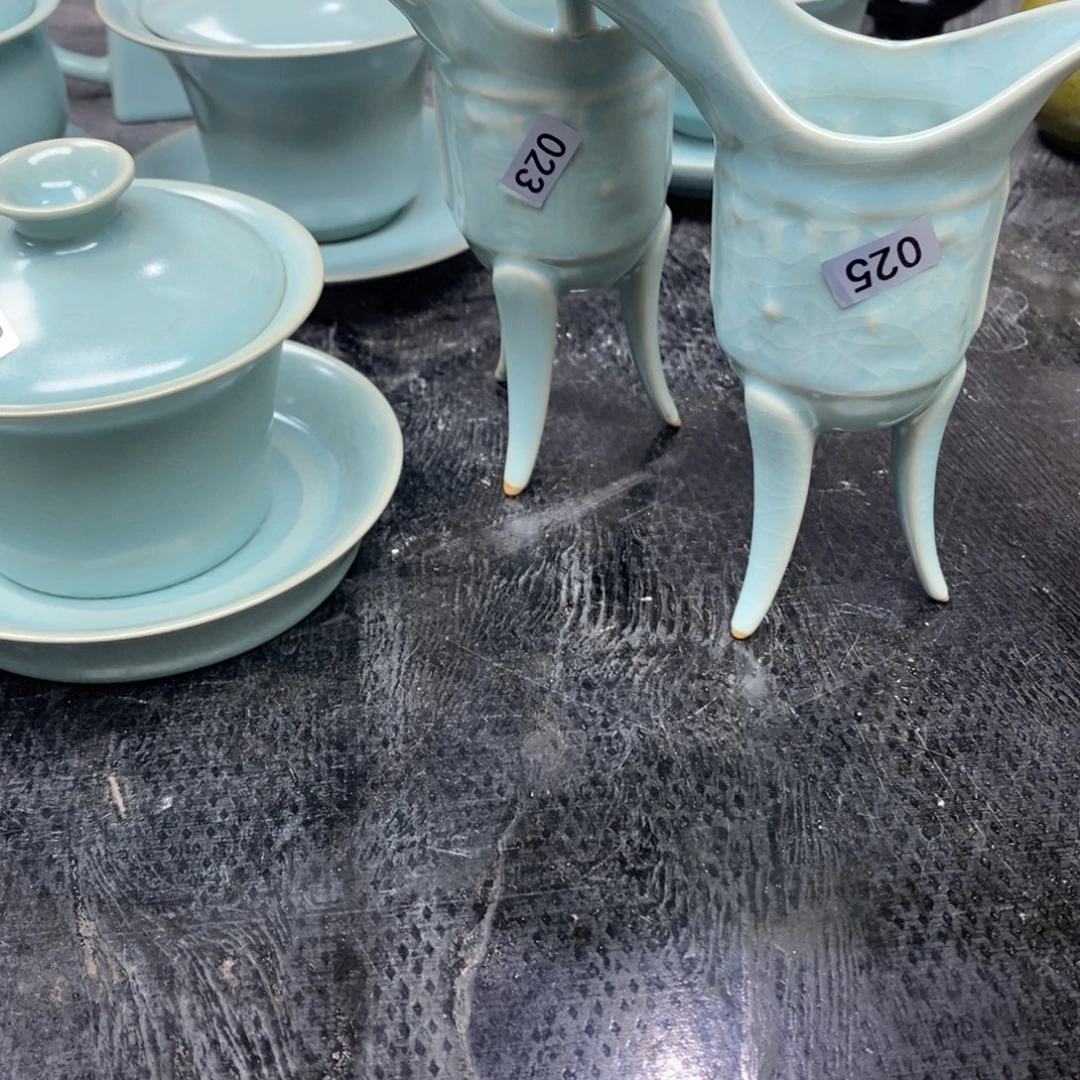 邀***酌抱朴汝瓷仿古微瑕
