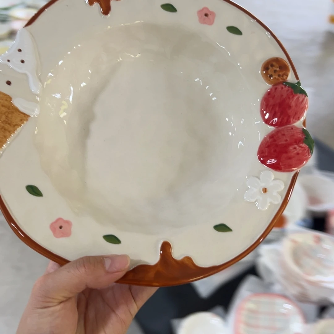 摆件高温陶瓷釉下彩正品