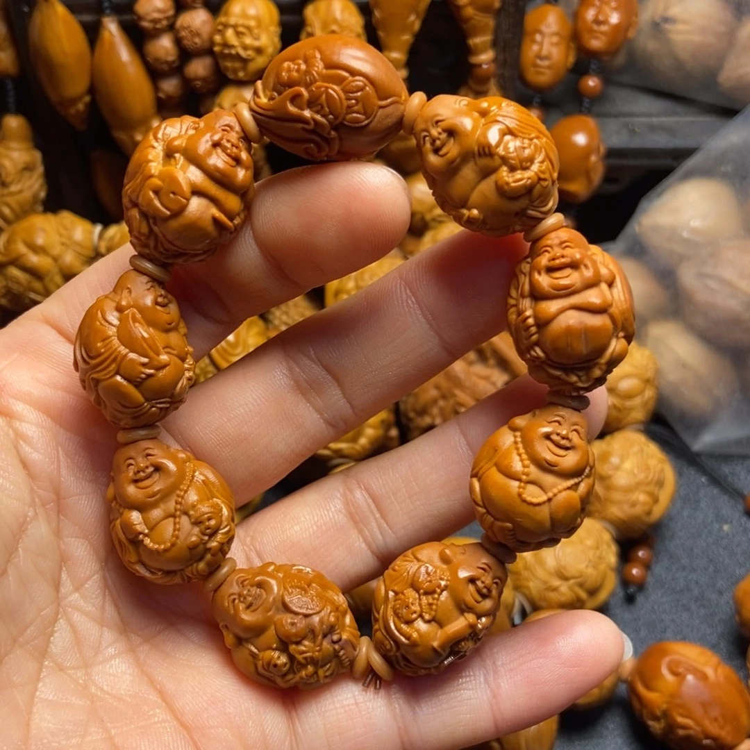 【闪购商品】手串/手链橄榄核小弥勒