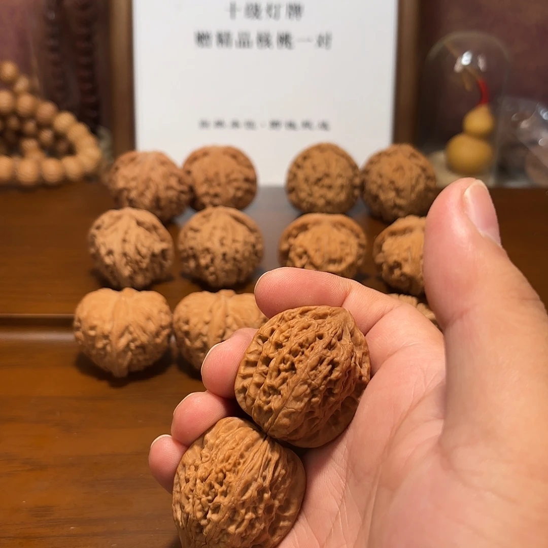 吊坠文玩核桃红鸾鸡心