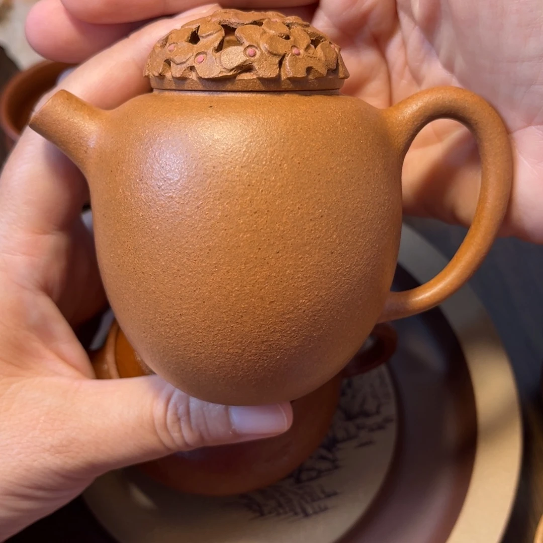 茶壶紫砂宜兴紫砂茶具半手工制作