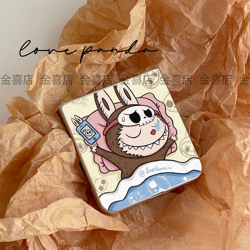 POPMART泡泡玛特拉布布适用小米mixflip手机壳保护壳套小折叠屏mi