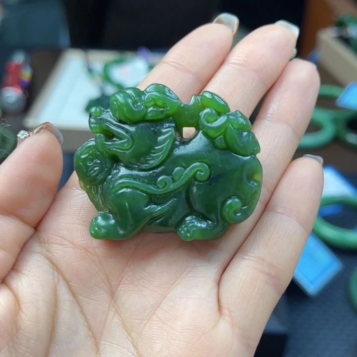 【闪购商品】和田玉（碧玉）颈饰未镶嵌