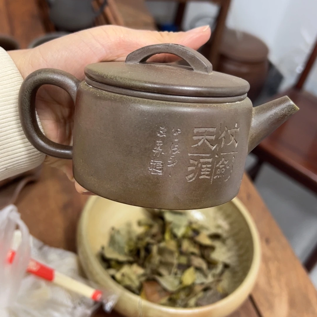 贵台龙窑柴烧茶壶A71睿**鑫