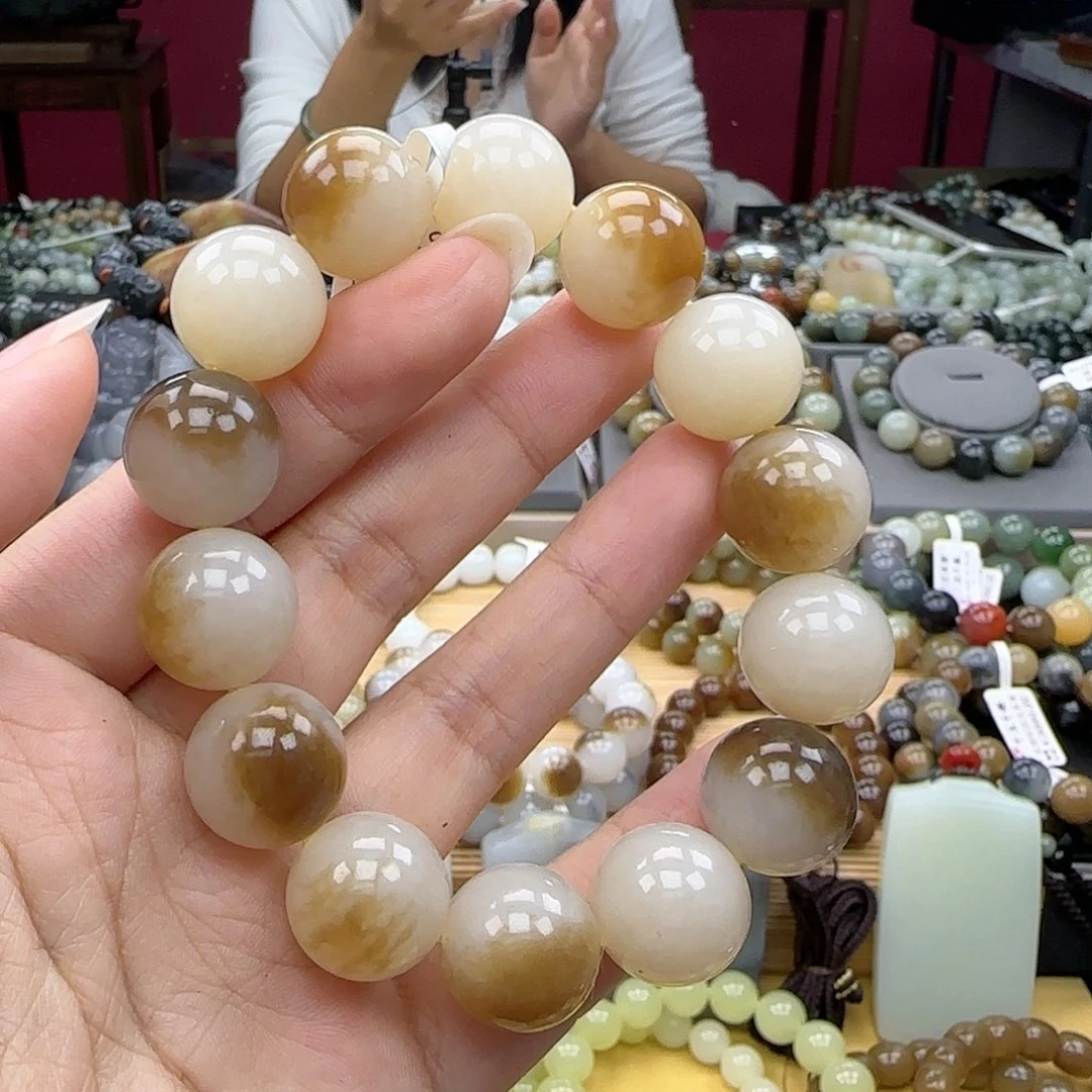 和田玉手链未镶嵌