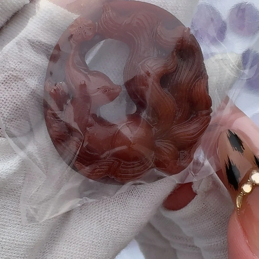 好***ʔ水晶手链未镶嵌狐狸