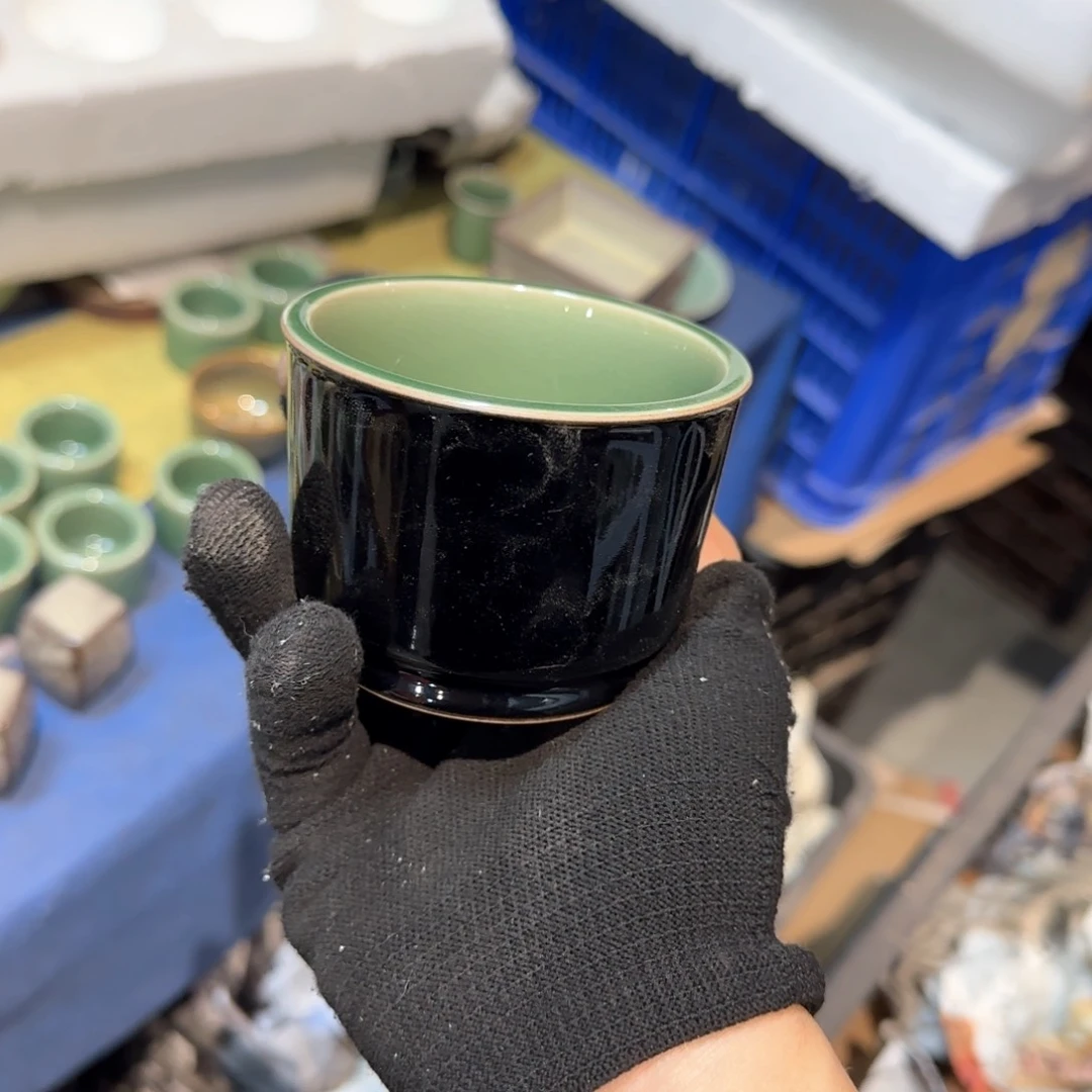 小金茶器青瓷茶具