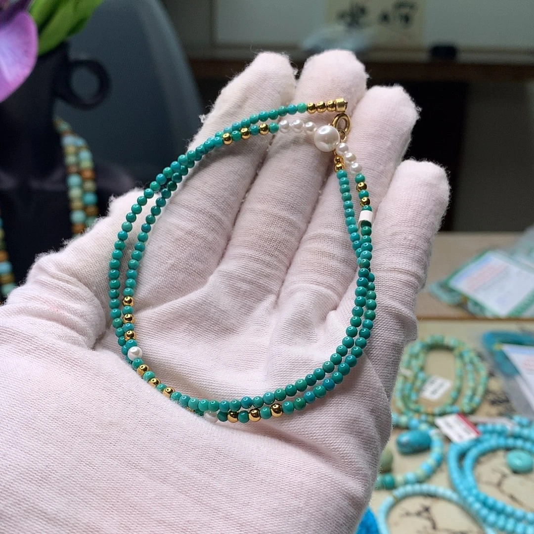 绿松石未镶嵌配饰