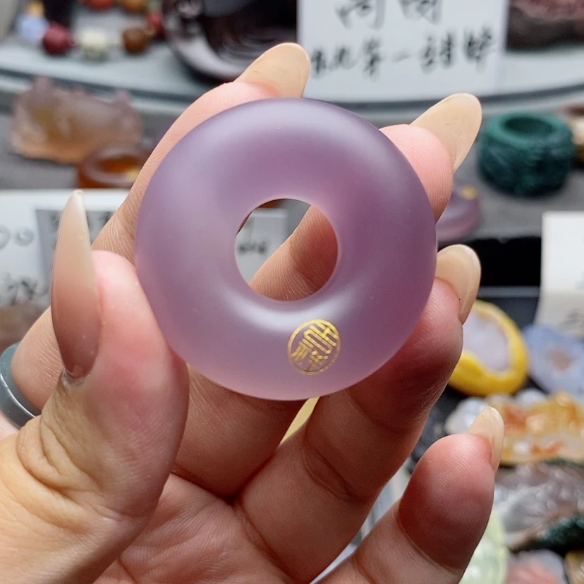 【闪购商品】未镶嵌甜甜圈定制玛瑙