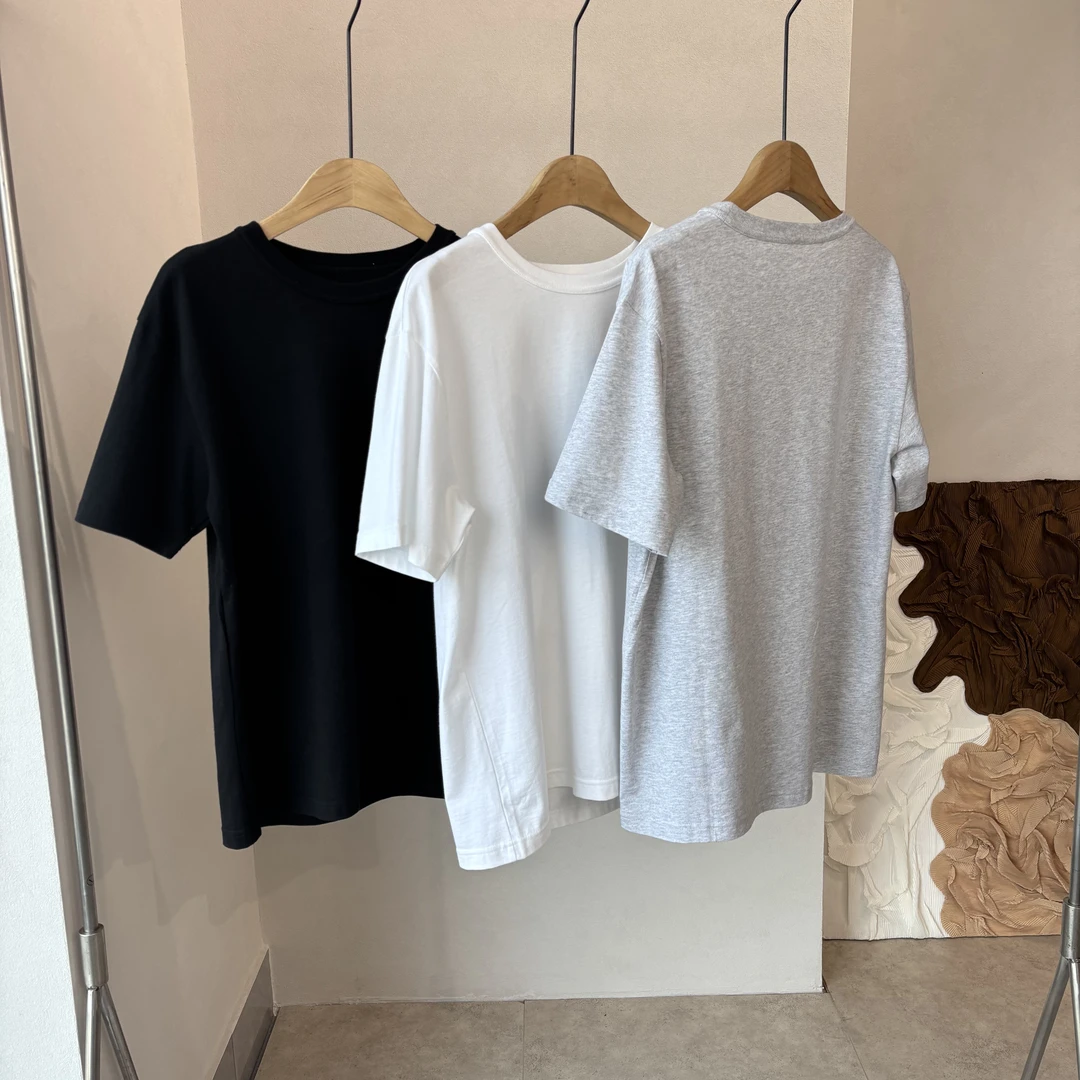 CSY2688 美国客人订单 女款发泡长款字母T恤