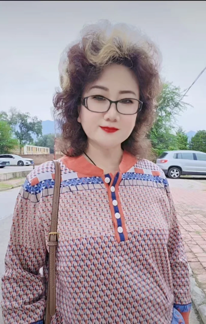 XXF-503早秋款复古橘领七分袖拼色针织上衣