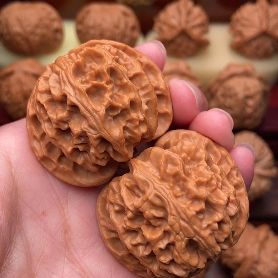 文玩核桃把件毕业大苹果园43