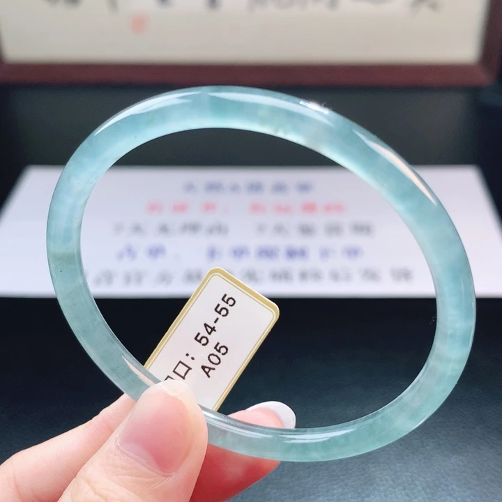 翡翠未镶嵌手镯翡翠手镯91